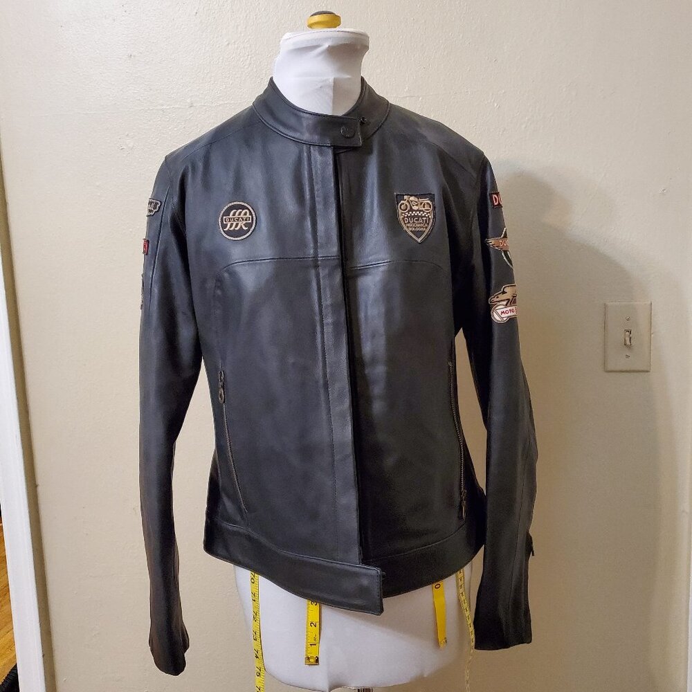 Ducati leather motorcycle jacket Size 48 (US 14)